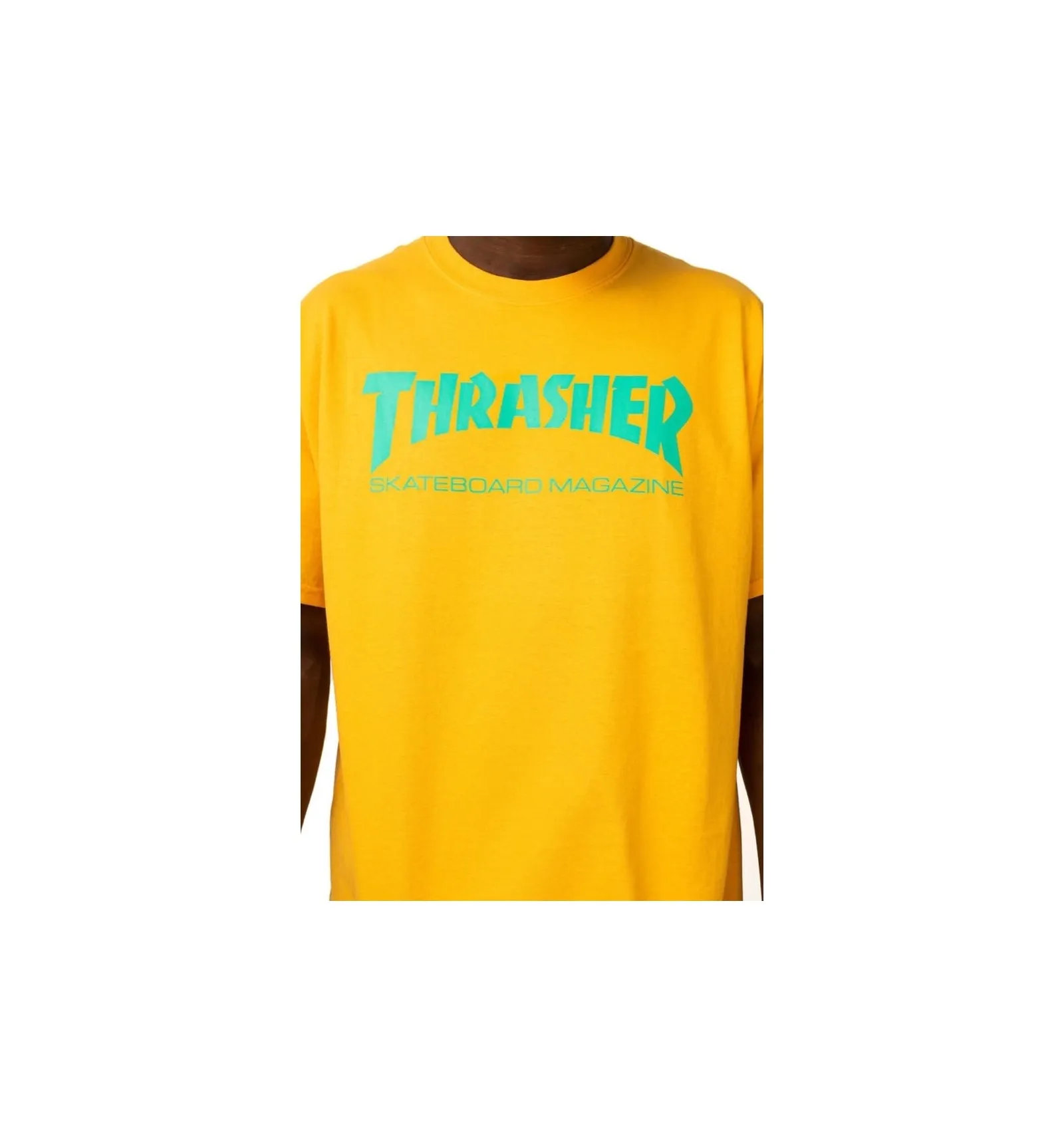 THRASHER SKATE MAG TEE ARMY
