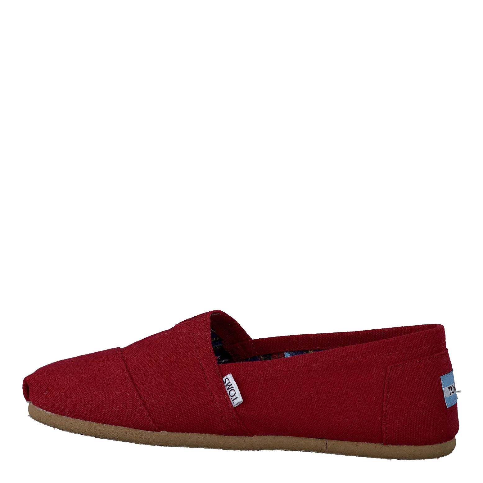 Toms zapatos Men's Classics Red Canvas