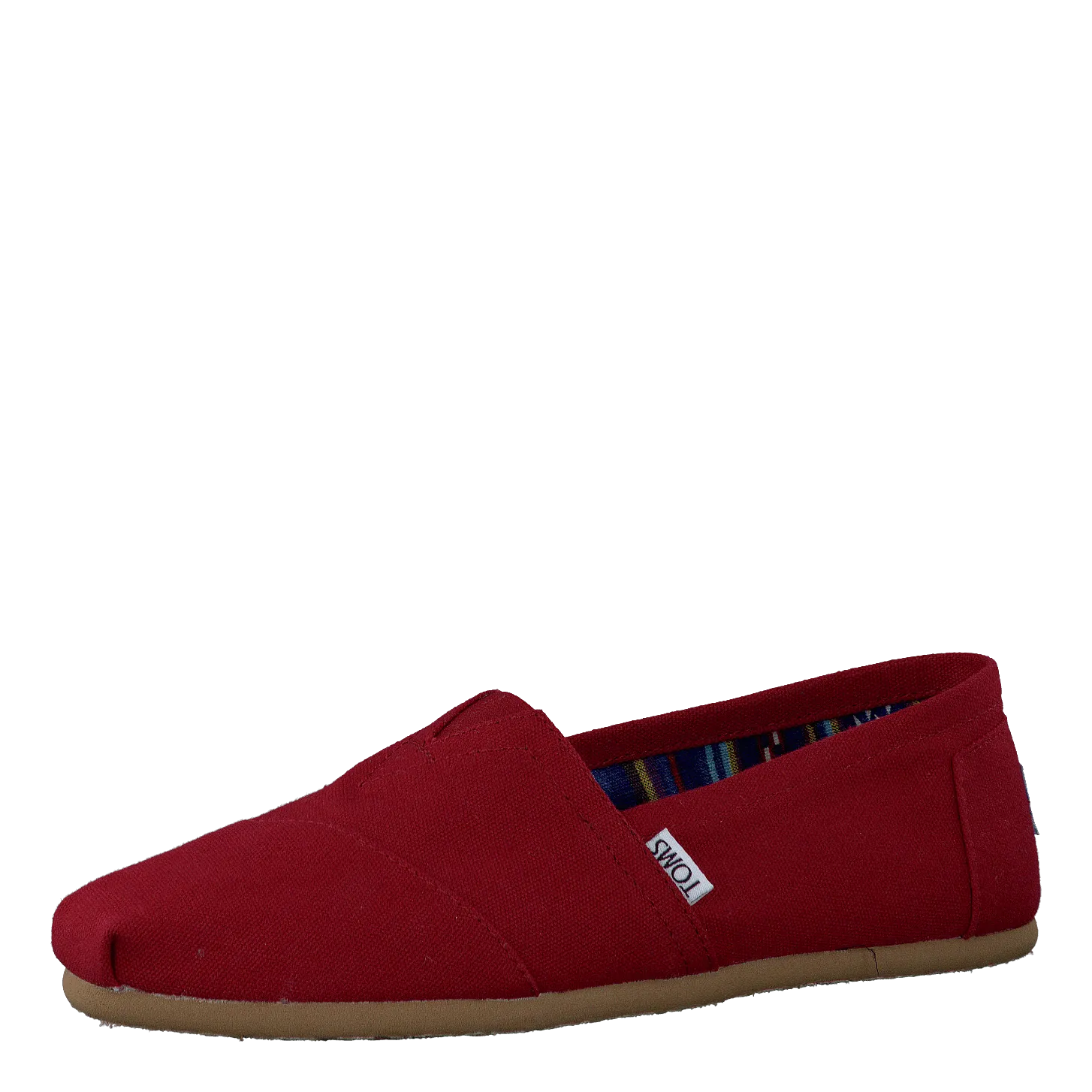Toms zapatos Men's Classics Red Canvas