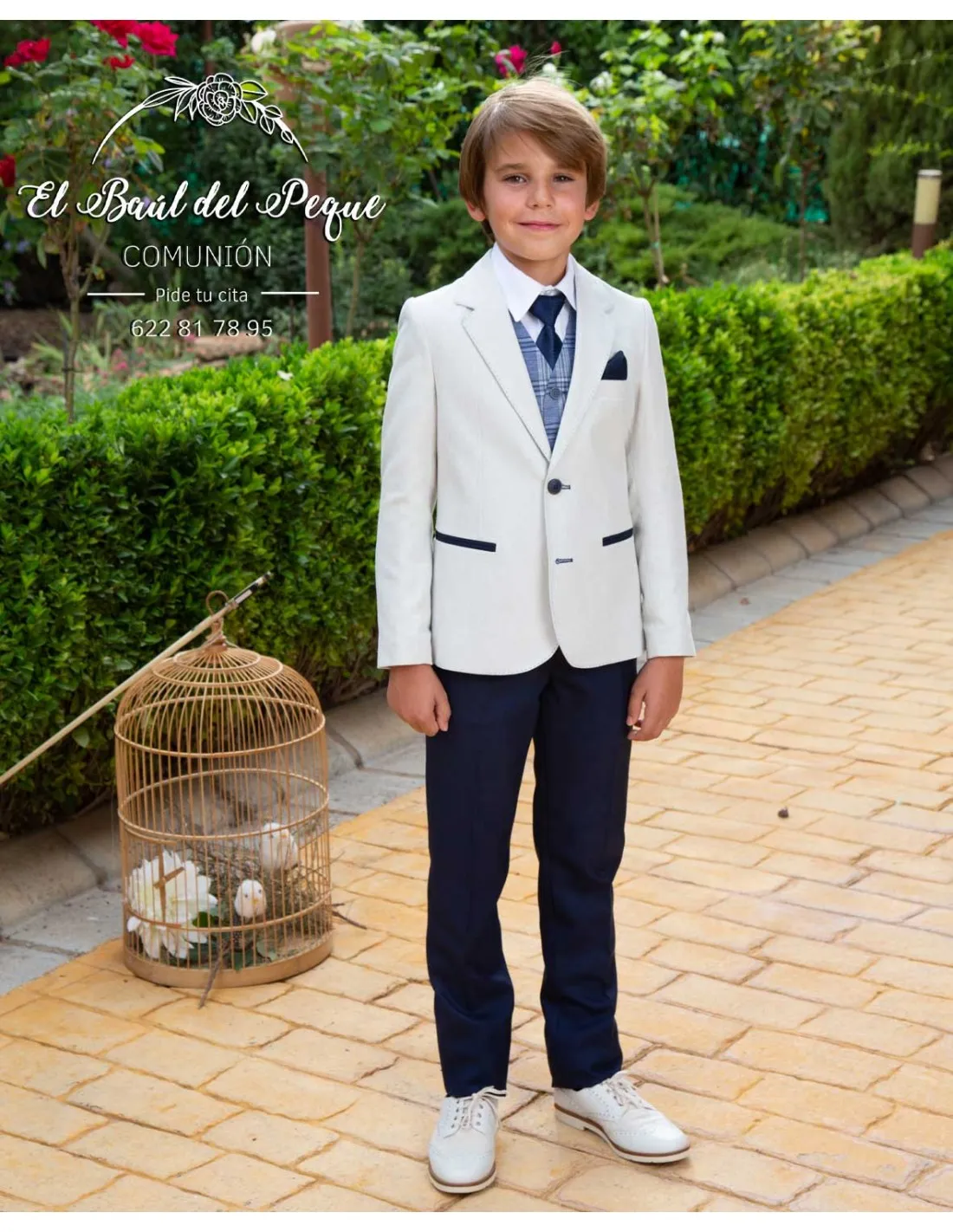 Traje Comunión y Ceremonia Niño Amalio Rubio Colección Calle