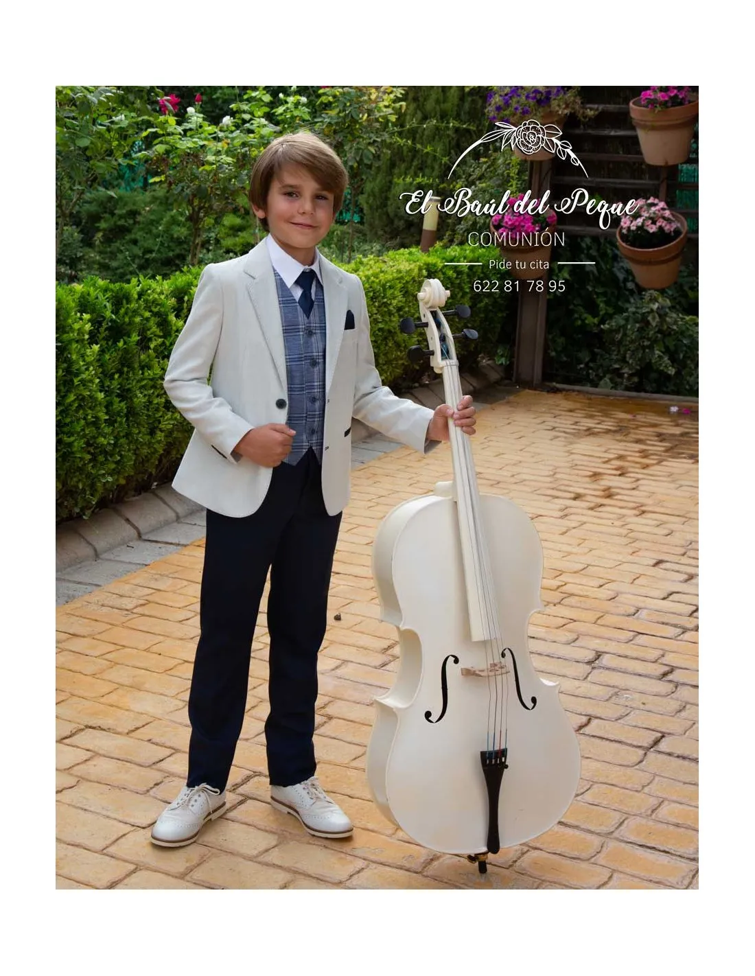 Traje Comunión y Ceremonia Niño Amalio Rubio Colección Calle