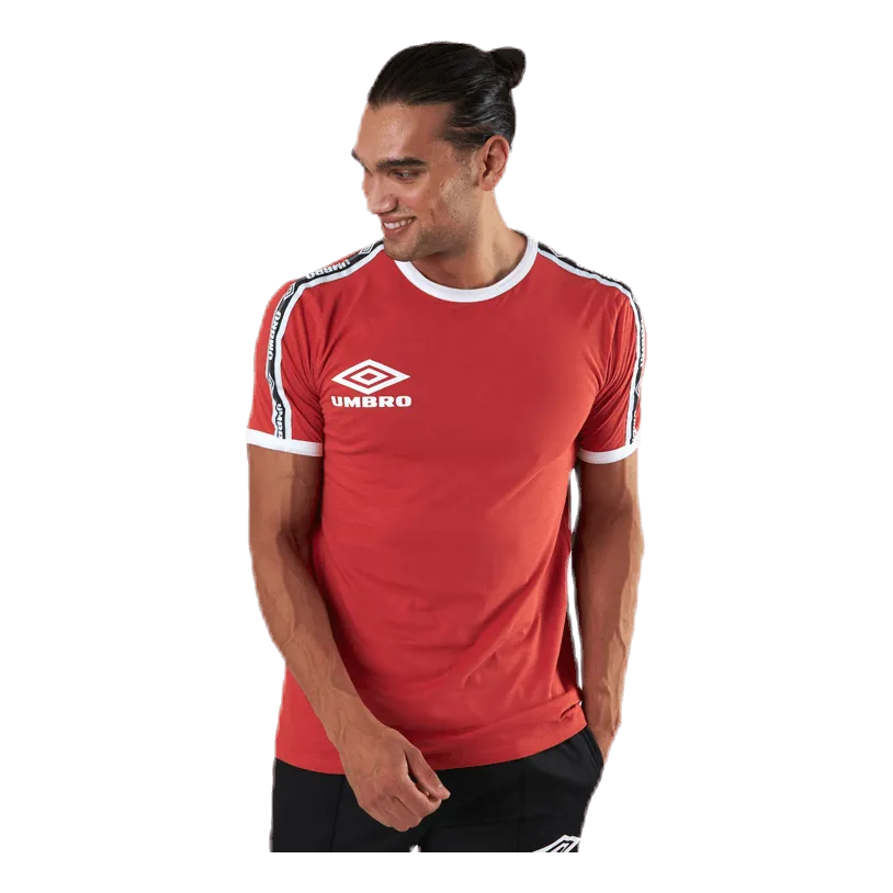 Umbro Ringer Tee Red