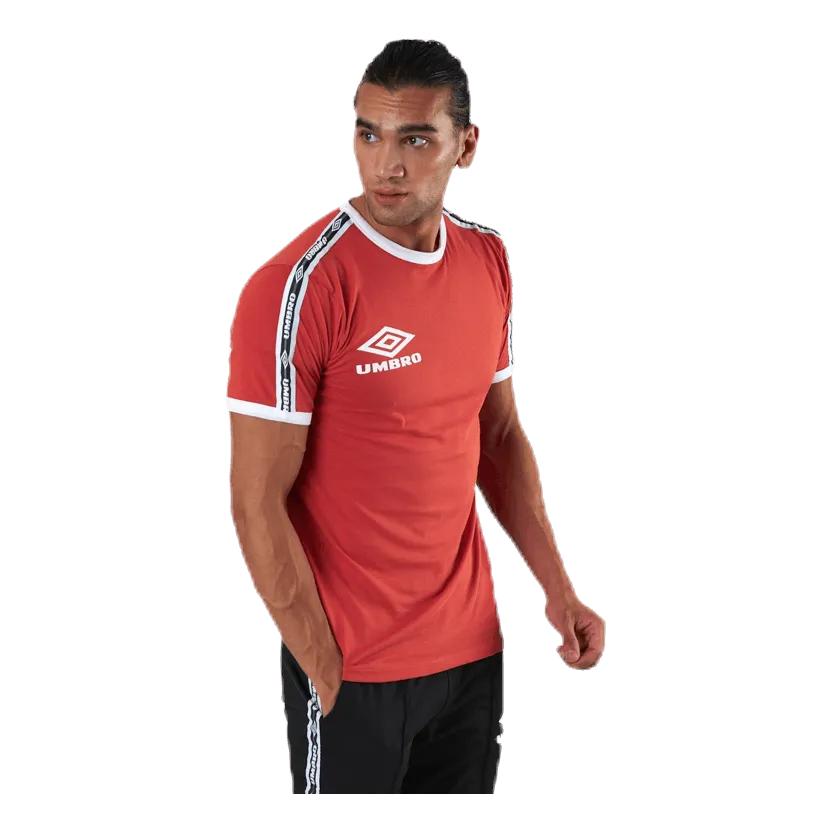 Umbro Ringer Tee Red