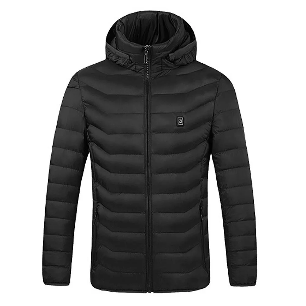 Usb Charging Electrothermal Jacket Smart Heating Hooded Coat Para Mujeres Hombres