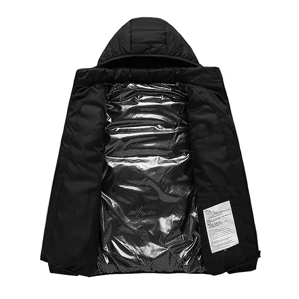 Usb Charging Electrothermal Jacket Smart Heating Hooded Coat Para Mujeres Hombres