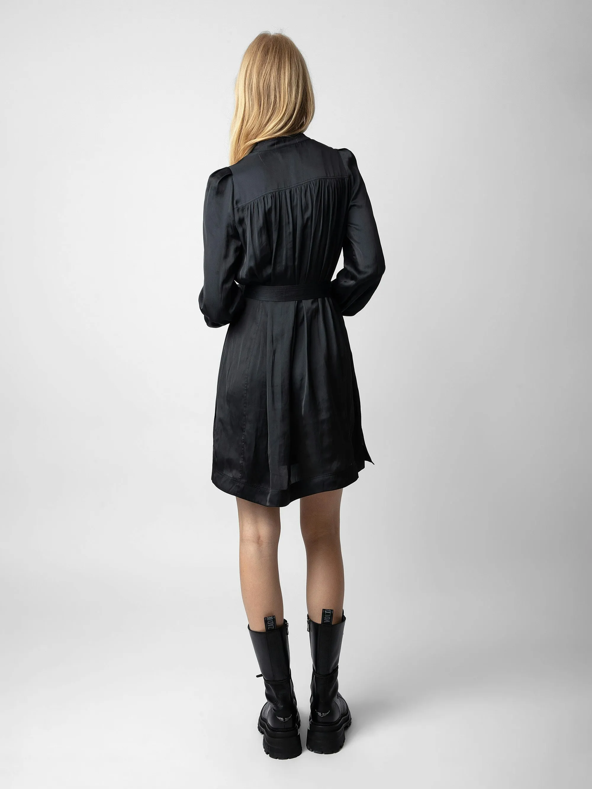 Vestido de satén Ritchin
