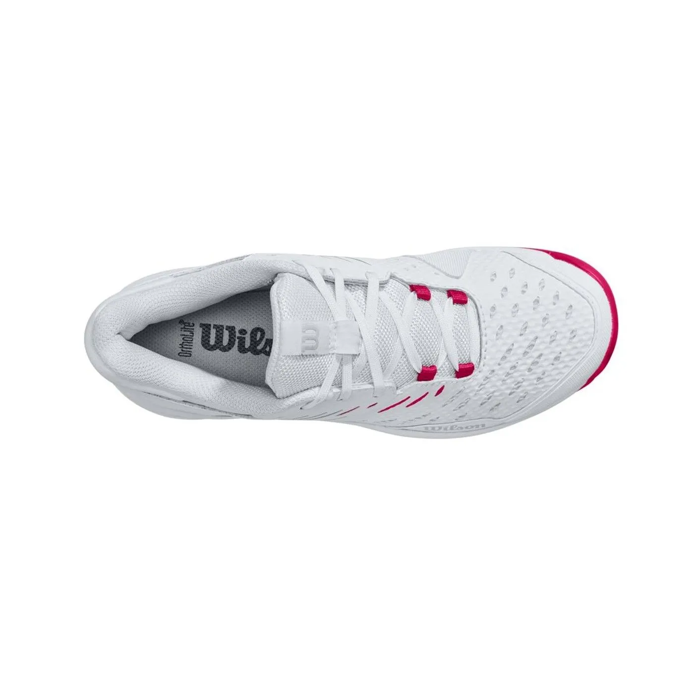 Wilson Kaos Comp 3 Blanco Rosa Mujer