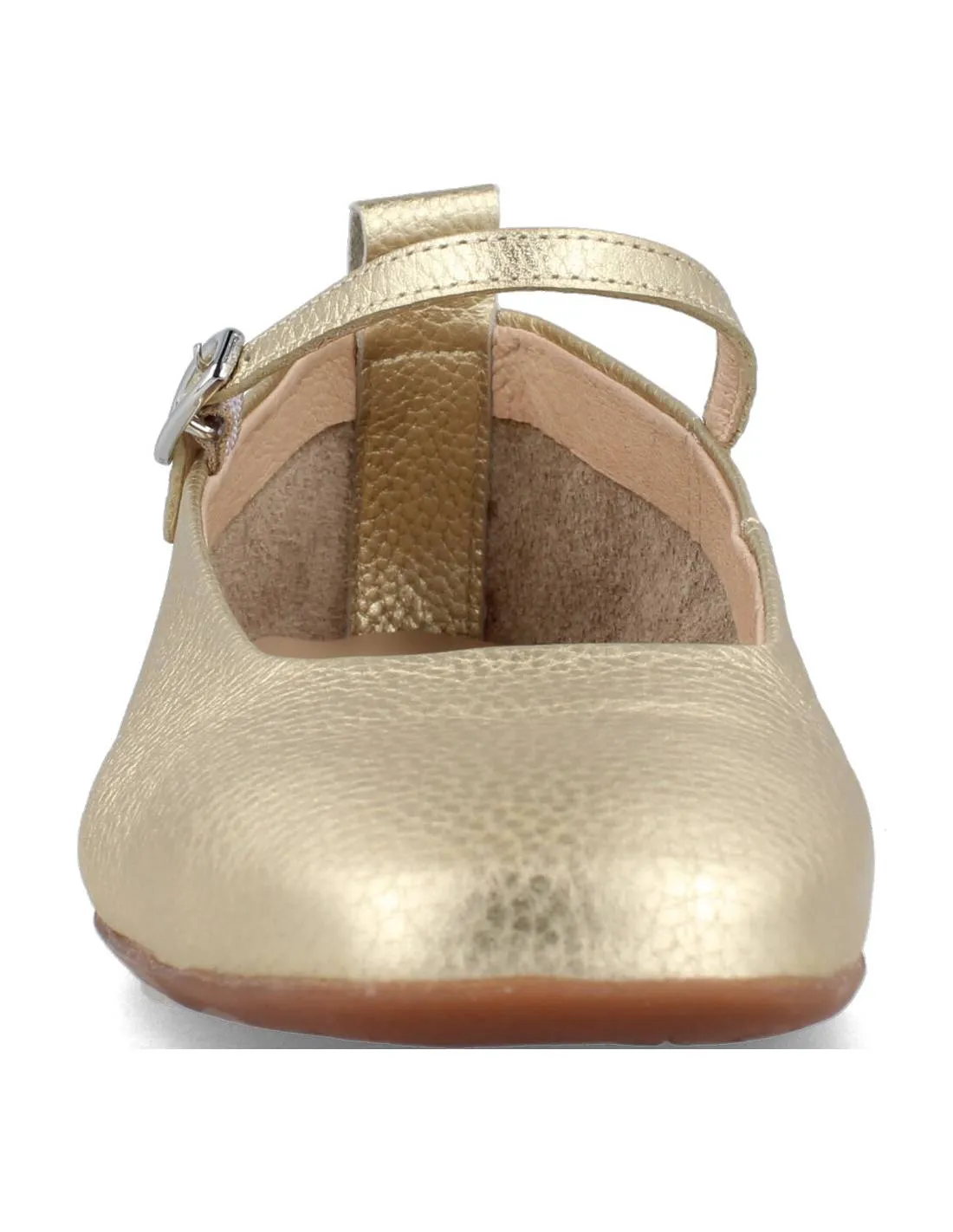 WONDERS  MERCEDITA PIEL HEBILLA PLATINO