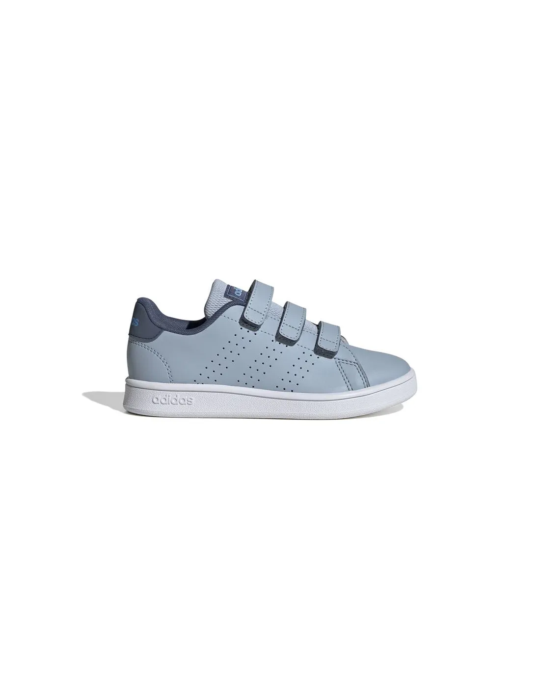 ZAPATILLAS ADIDAS ADVANTAGE COURT LIFESTYLE HOOKANDLOOP INFANTIL AZUMAR