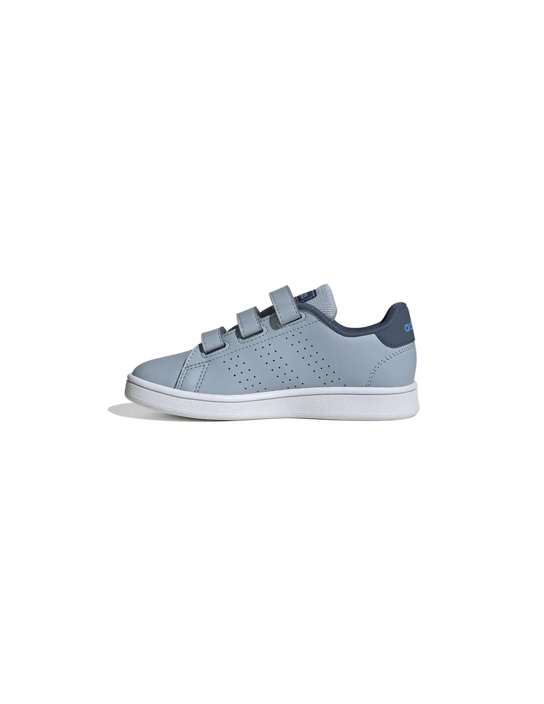 ZAPATILLAS ADIDAS ADVANTAGE COURT LIFESTYLE HOOKANDLOOP INFANTIL AZUMAR