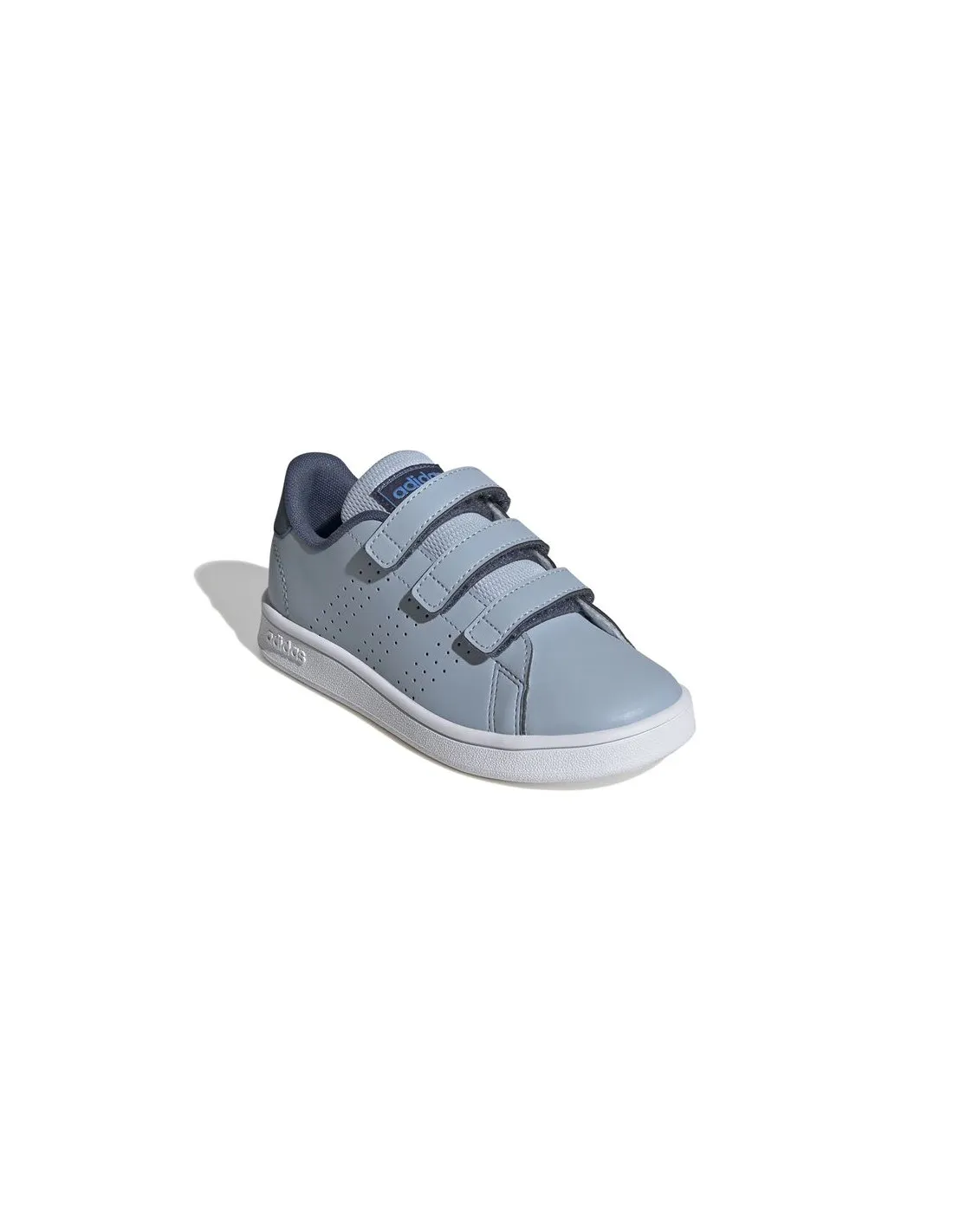 ZAPATILLAS ADIDAS ADVANTAGE COURT LIFESTYLE HOOKANDLOOP INFANTIL AZUMAR
