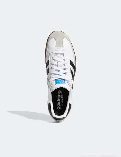 ZAPATILLAS ADIDAS SAMBA ADV  WHITE/BLACK/GUM