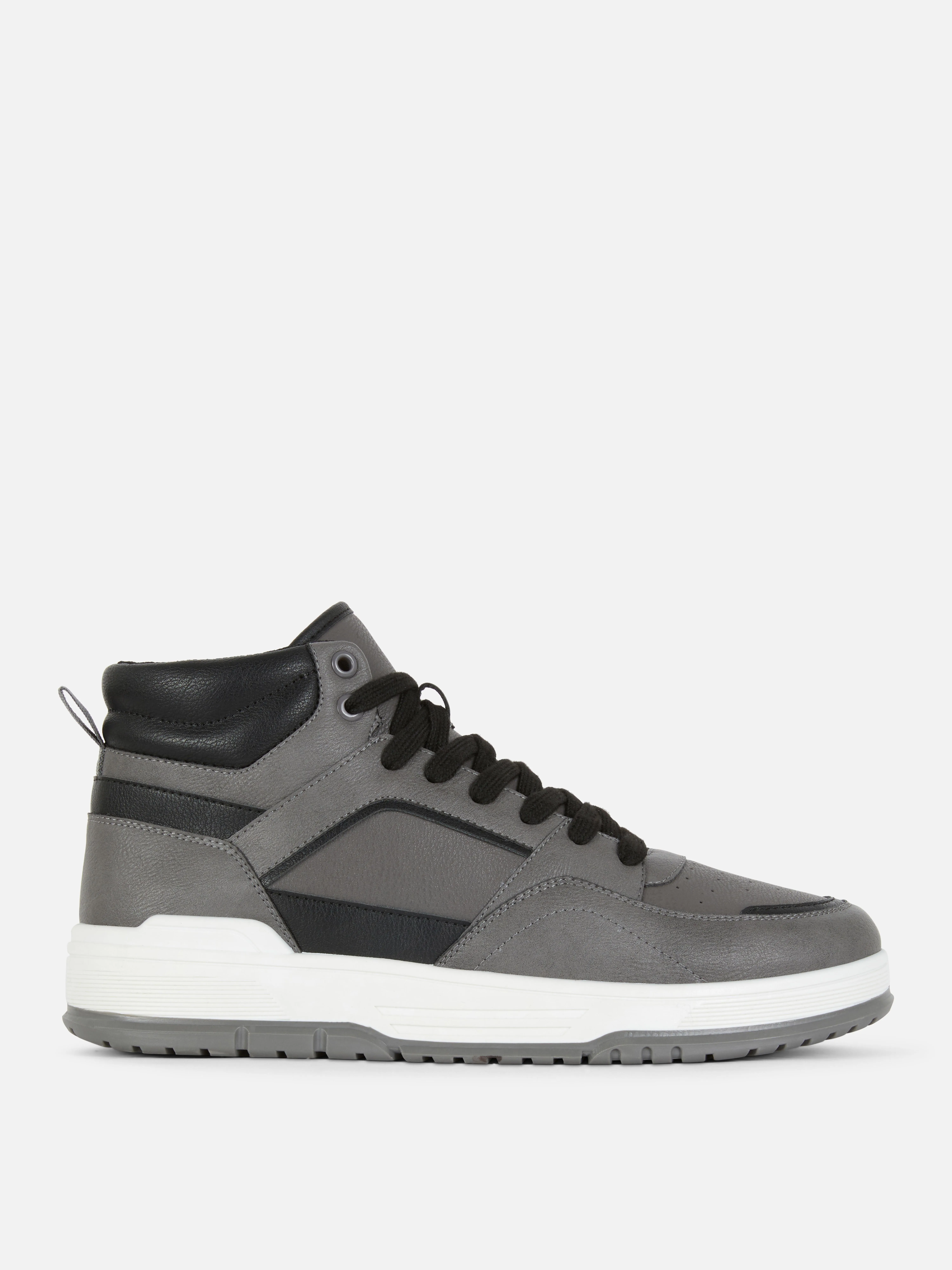Zapatillas de caña alta con paneles