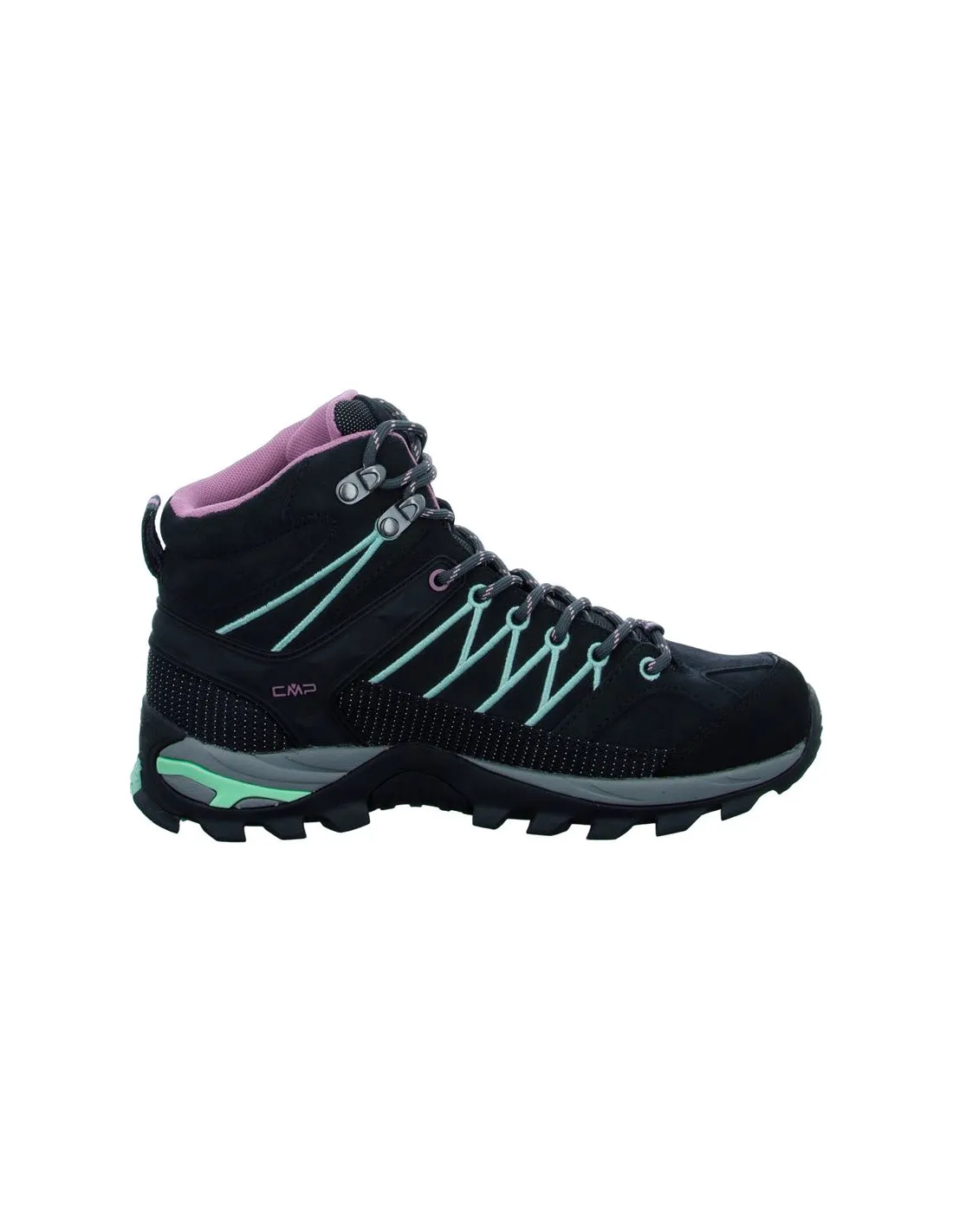Zapatillas de Montaña Campagnolo Rigel Mid Trekking Wp Mujer Oscuro Gris
