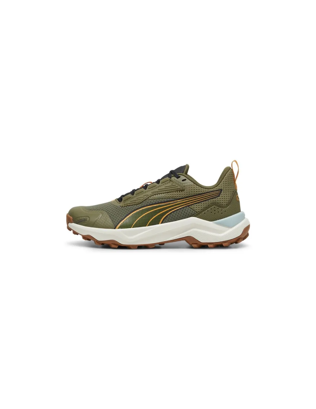 Zapatillas de Running Puma Obstruct Profoam Hombre Verde Oscuro