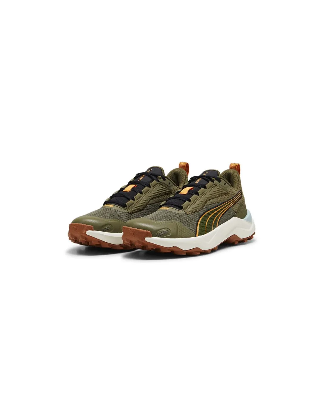 Zapatillas de Running Puma Obstruct Profoam Hombre Verde Oscuro