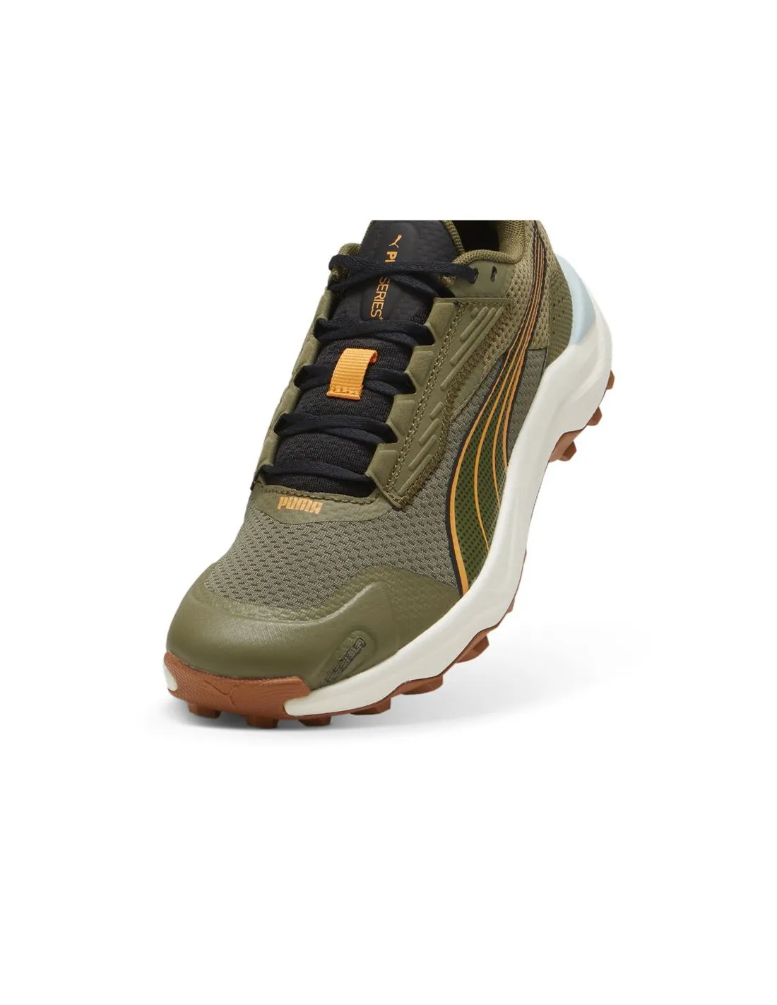 Zapatillas de Running Puma Obstruct Profoam Hombre Verde Oscuro