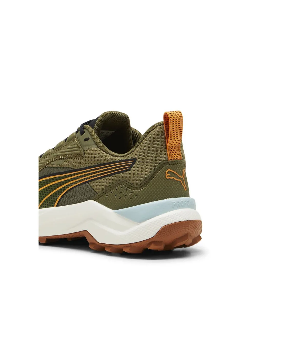 Zapatillas de Running Puma Obstruct Profoam Hombre Verde Oscuro