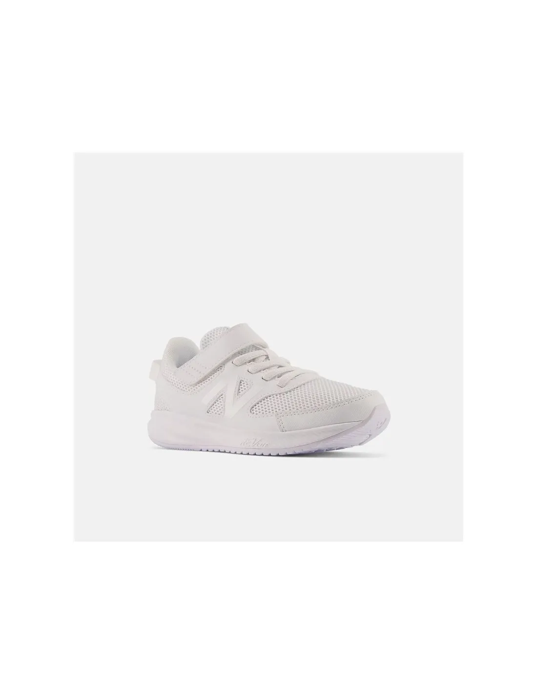 Zapatillas New Balance 570v3 Bungee Lace with Top Strap Blanco Infantil