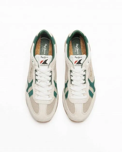 Zapatillas Pepe Jeans London Brit Retro M Beige