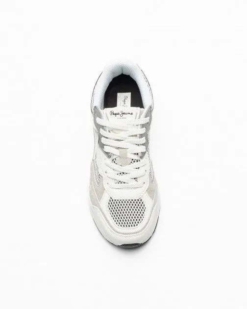 Zapatillas Pepe Jeans London Dave Evolution W Plateado