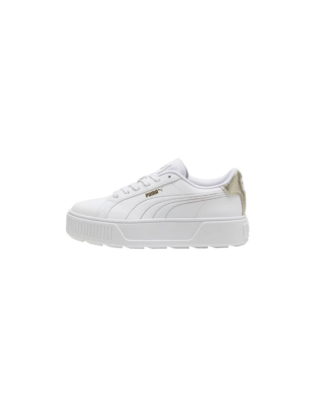 Zapatillas Puma Karmen Metallic Shine Blanco Mujer