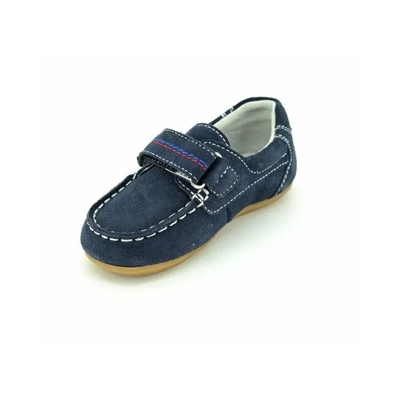 Zapato nautico niño de piel