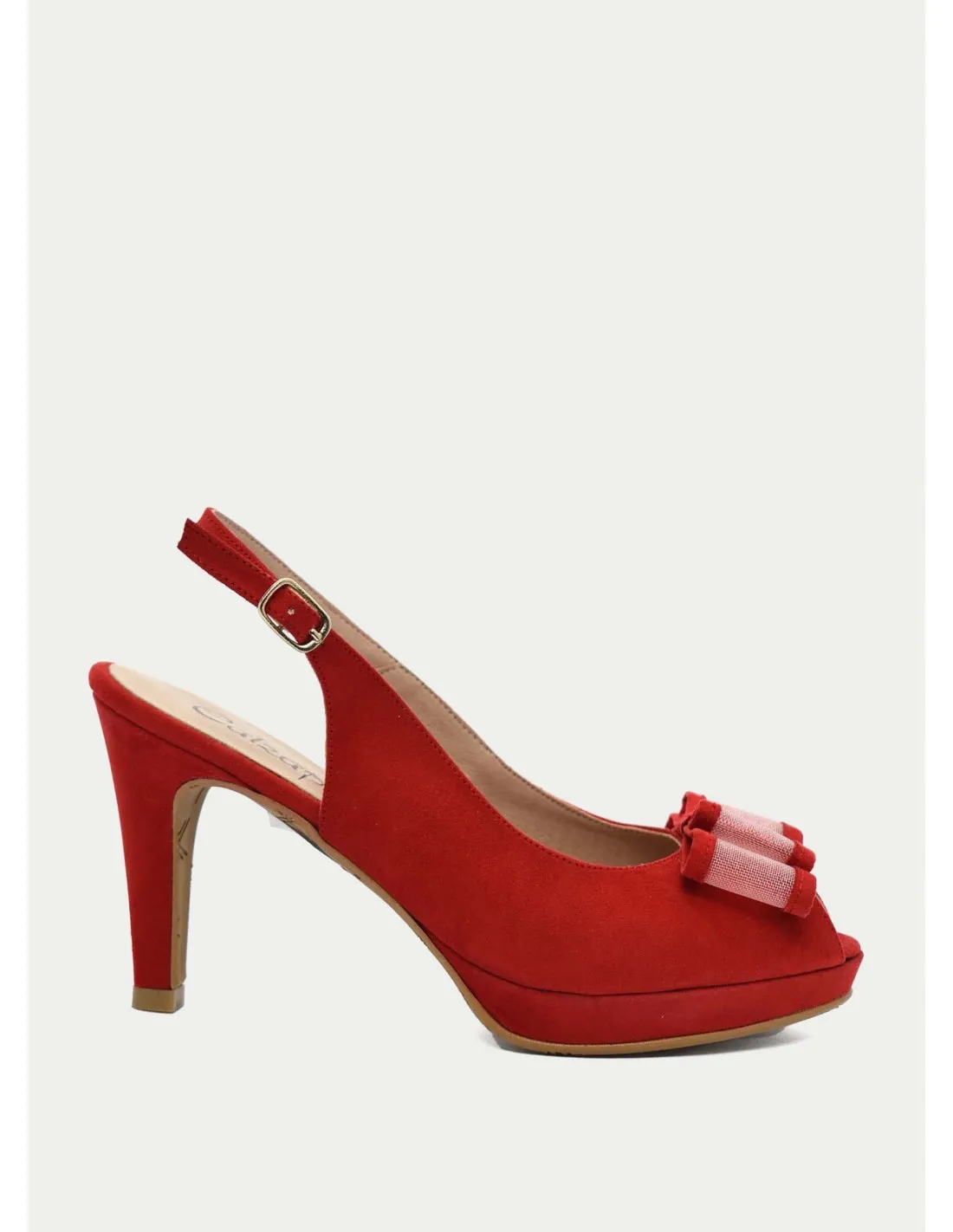 ZAPATO VESTIR DANIELA VEGA 1803 ROJO 