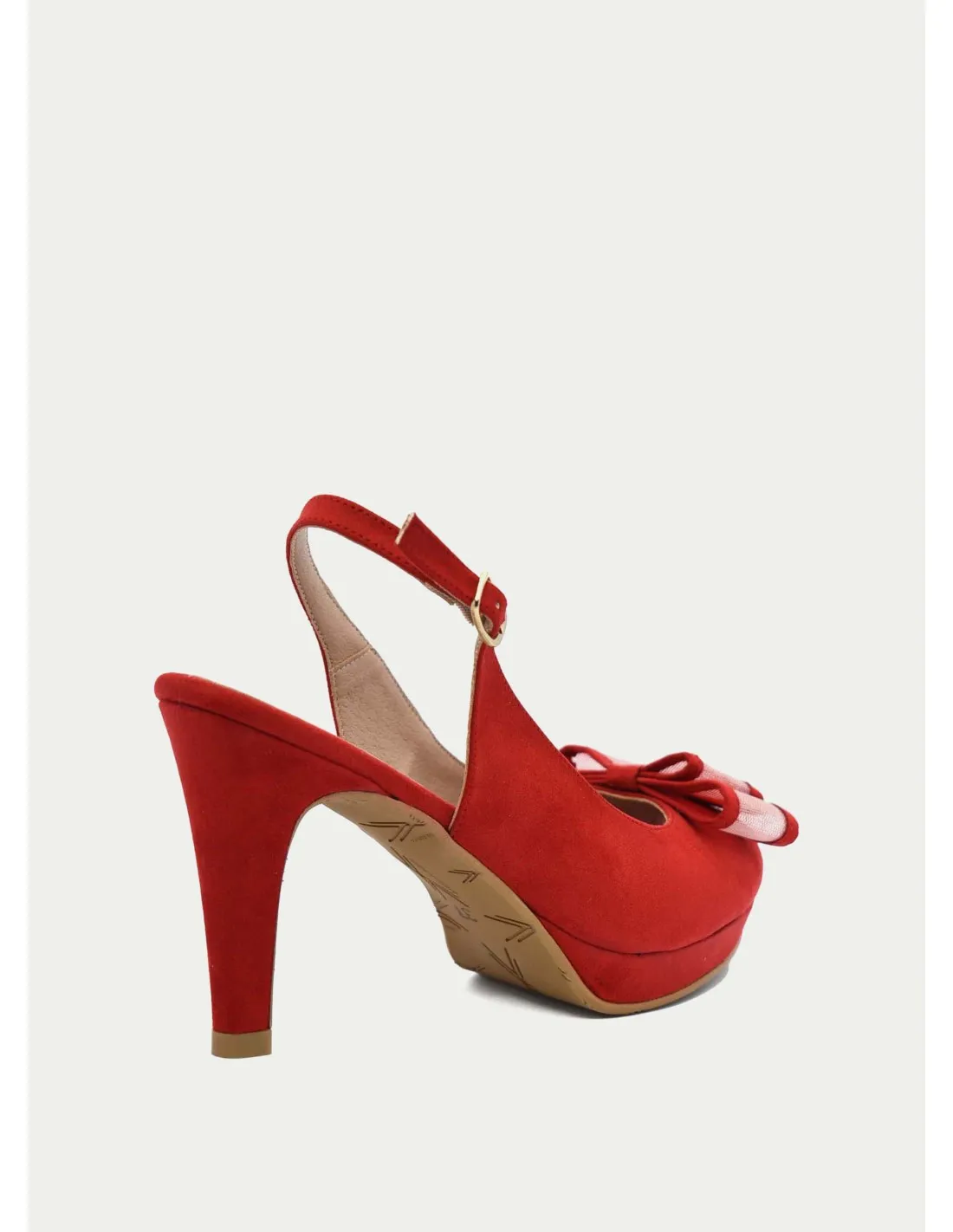 ZAPATO VESTIR DANIELA VEGA 1803 ROJO 