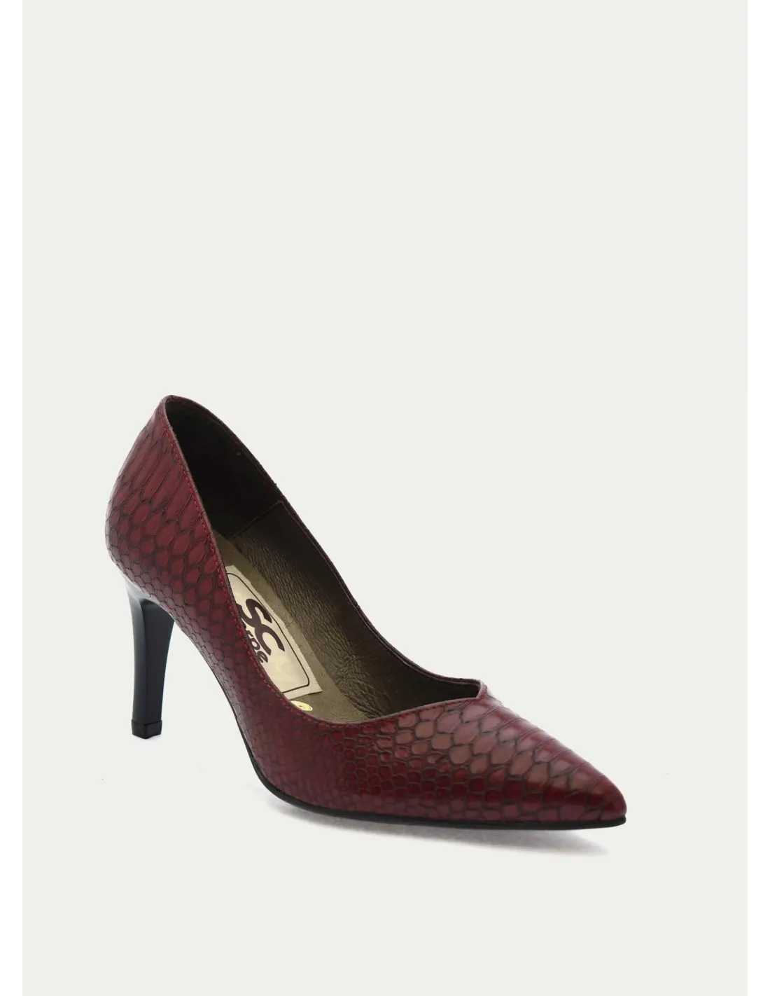 ZAPATO VESTIR PATRICIA MILLER 2010 GRANATE 