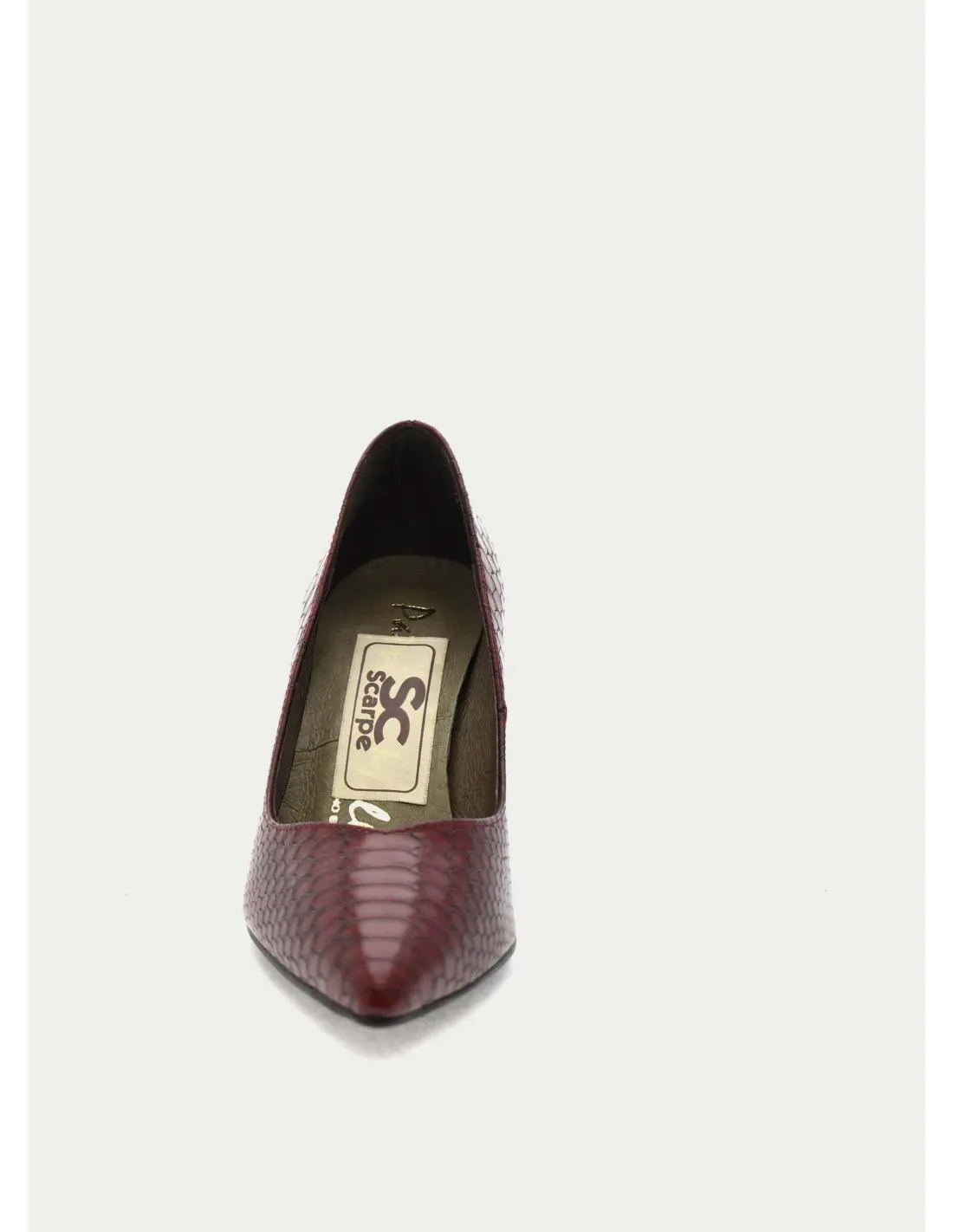 ZAPATO VESTIR PATRICIA MILLER 2010 GRANATE 