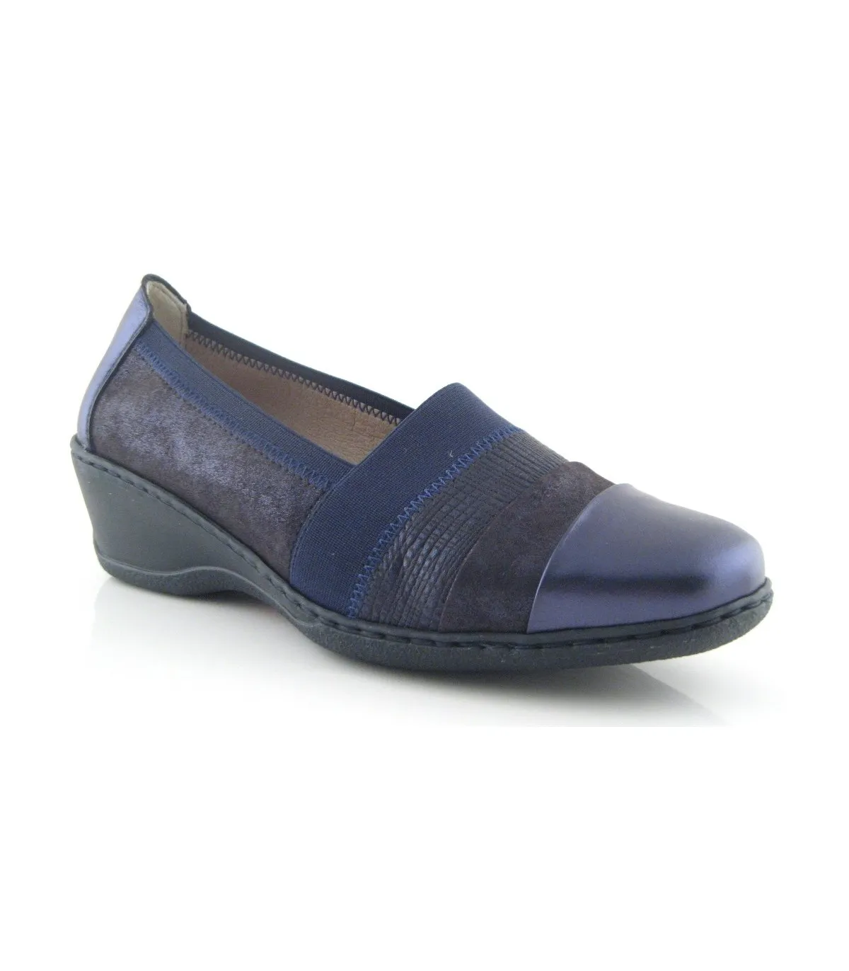 Zapatos de confort en color azul