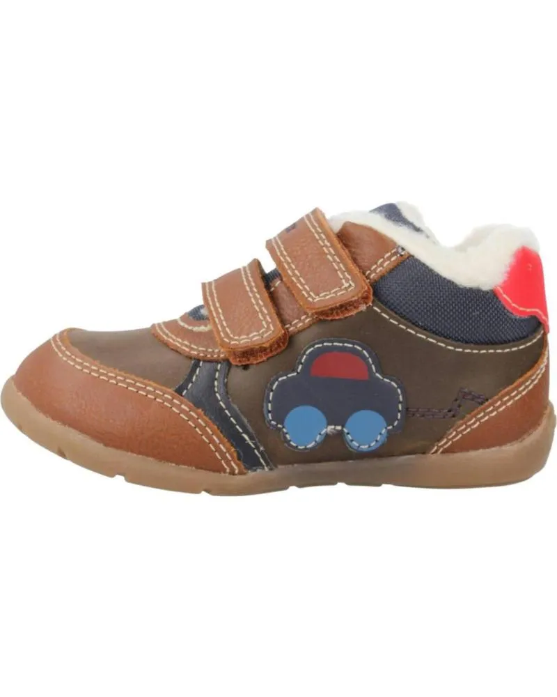 Zapatos de Niño GEOX B ELTHAN BOY MARRON