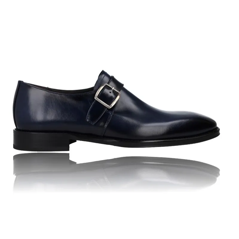 Zapatos de Vestir con Hebilla para Hombre de Luis Gonzalo 8009H