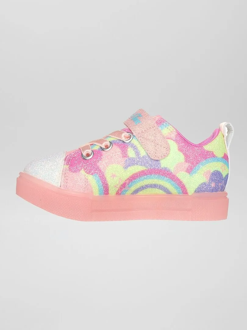 ZAPATOS 'SKECHERS TWINKLE SPARKS ICE 2.0  SHIMMERING SKY'  ROSA