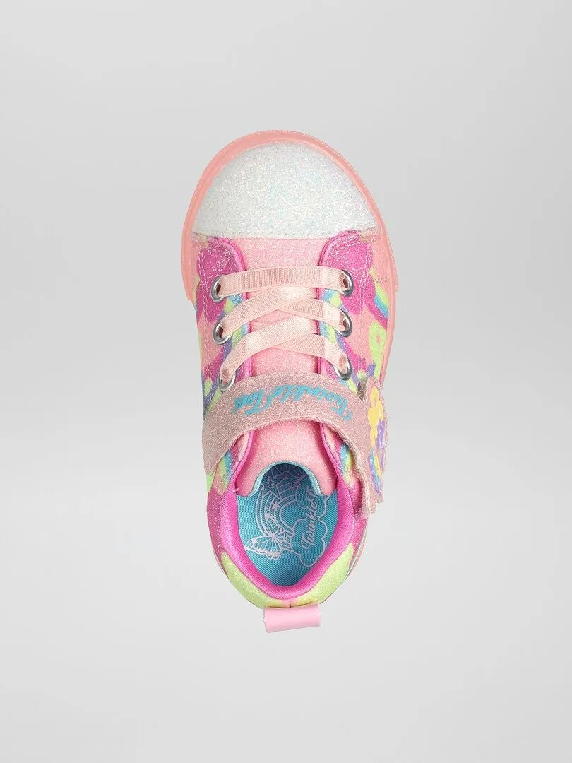 ZAPATOS 'SKECHERS TWINKLE SPARKS ICE 2.0  SHIMMERING SKY'  ROSA